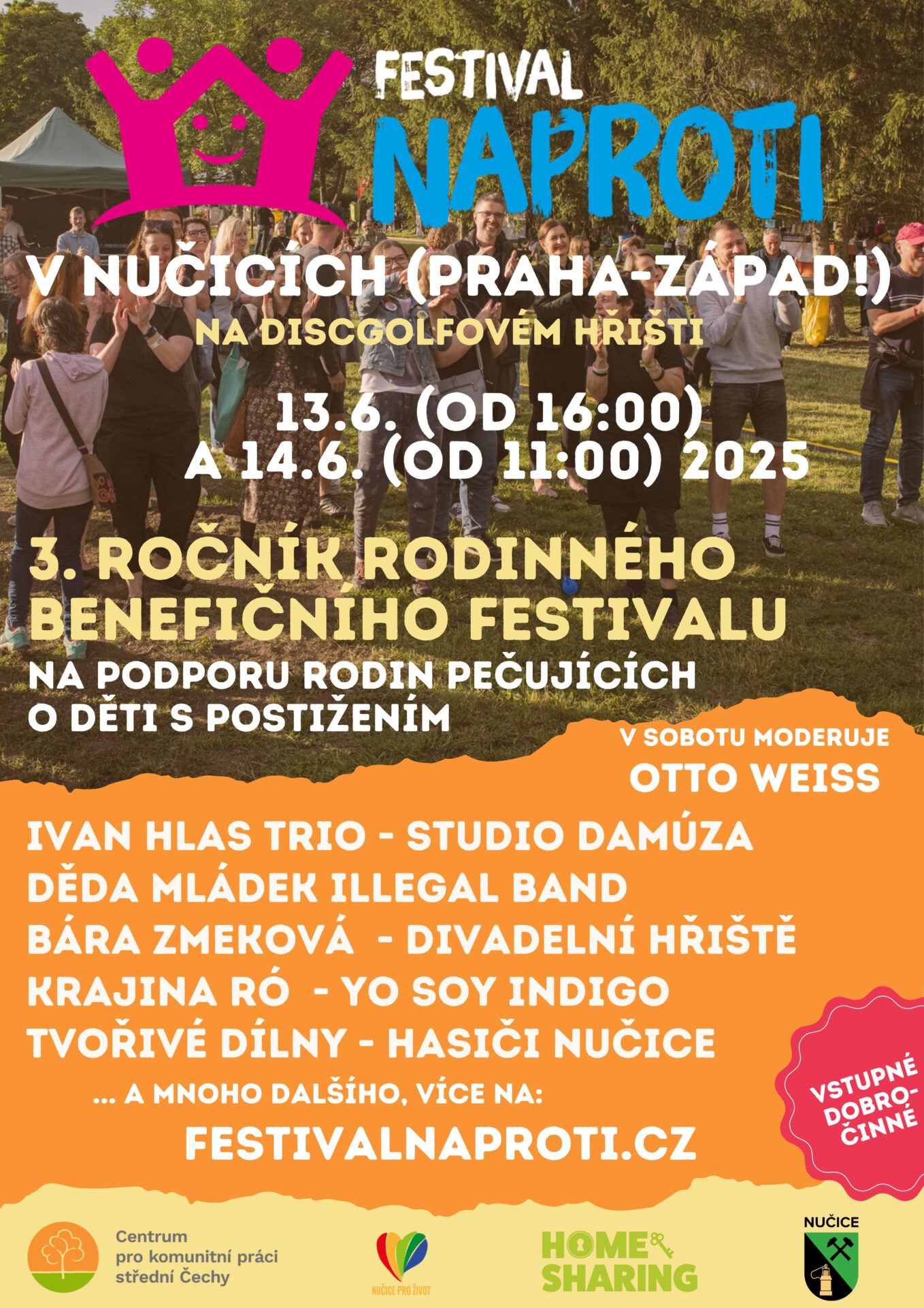 Festival Naproti 2024 - leták